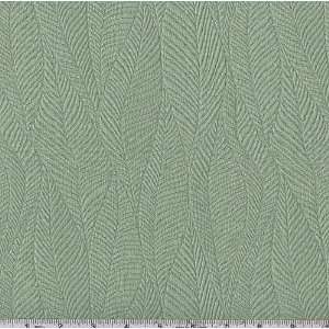   Conner Jacquard Leaves Spa Fabric By The Yard Arts, Crafts & Sewing