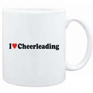  New  I Love Cheerleading  Mug Sports