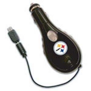   Steelers Retractable Car Cell Phone Charger