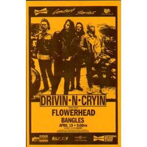  Drivin N Cryin Colorado Original Concert Poster 1993