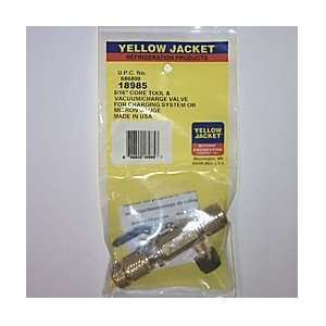 Yellow Jacket 18985 5/16 Vacuum/charge Valve with Side Port  