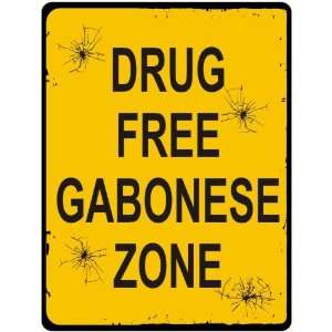  New  Drug Free / Gabonese Zone  Gabon Parking Country 