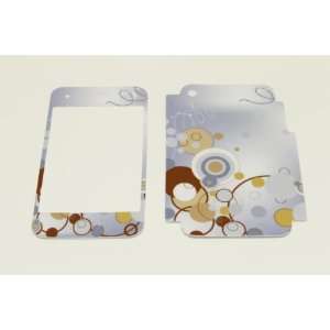  iPhone 3G/3GS Skin Decal Sticker   Circle Shapes 