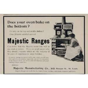   Kitchen Stove Oven Range St. Louis   Original Print Ad