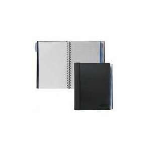  Notebook,College Rule,5 Tabs,100 Sheets,6x9,Black 