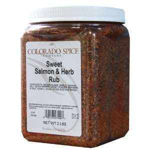 Colorado Spice Sweet Salmon Herb Rub, 32 Ounce  Grocery 