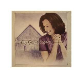  Amy Grant 2 Sided Poster Legacy.Hymns & Faith