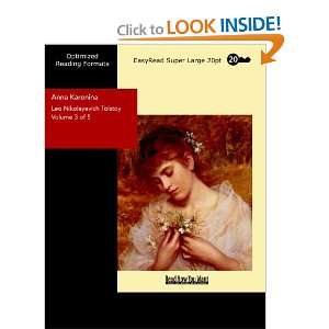  Anna Karenina Volume 3 of 5 [EasyRead Super Large 20pt 
