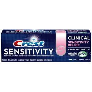  Crest Clinical Sensitivity Relief Whitening Plus Scope 