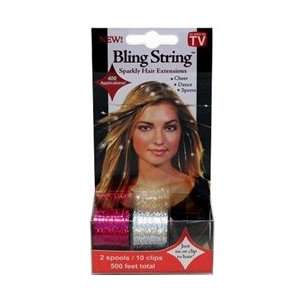  Mia Bling String 500 Hair Tinsel with Clips  Hologram 