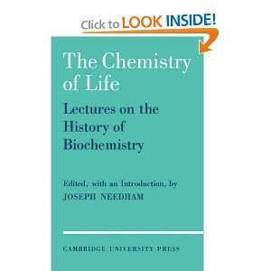   on the History of Biochemistry (9780521088855) Joseph Needham Books