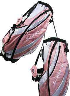Cobra Golf 2010 Sport Lightweight Deluxe Stand Bag   Pink/White 