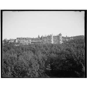  Lake Mohonk Mountain House from the west,Lake Mohonk,N.Y 