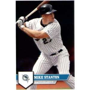   Mike Stanton Florida Marlins In Protective TopLoad Holder Sports