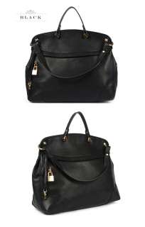NEW Womens Satchel Hobo Shoulder Tote Handbag Bag w/Lock&Key[WB1033 