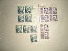 Lot of 8 Frank Lloyd Wright & 6 Francis Parkman 2 & 3 Cent US Postage 