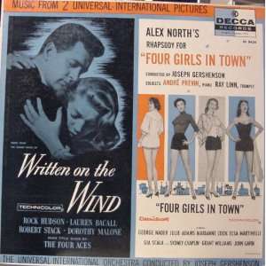  WRITTEN ON THE WIND/FOUR GIRLS IN TOWN   ORIGINAL MOTION 