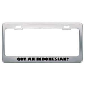  Got An Indonesian? Nationality Country Metal License Plate 