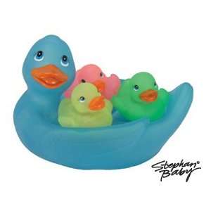  Rubber Ducky BLINKING Duck Family ~ Lights Up & Floats 
