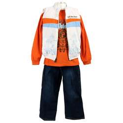 US Polo Boys 3 piece Thermal/ Vest/ Jeans Set  