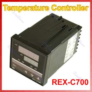 New Digital PID Temperature Controller Control AC 220V REX C700FK02 M 