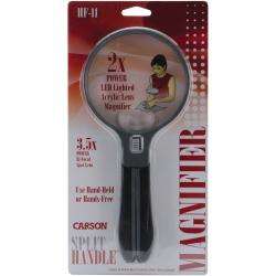 Magnifree Hands Free Lighted Magnifying Glass  