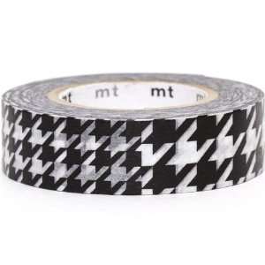  mt Washi Masking Tape deco tape houndstooth pattern Toys 