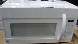 Kenmore 1.9 cu. ft. Over the Range Microwave Oven, White (SEE NOTE 