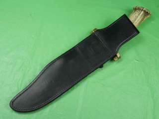 RARE US Custom Hand Made COOPER Huge Hunting Knife  