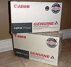 Two 2x Canon NPG7 Toner Cartridge, Canon NPG 7   New & Genuine x2