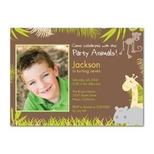   Party Invitations   Party Jungle By Good On Paper Toys & Games