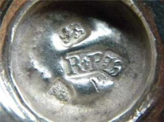 Good Robert Peaston Antique Georgian Sterling Silver Caster Pepper 