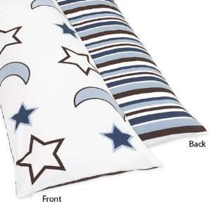 Full Length Double Zippered Body Pillow Cover for Starry Night Bedding 