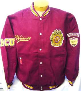 Bethune Cookman University Wildcats Jacket B CU  