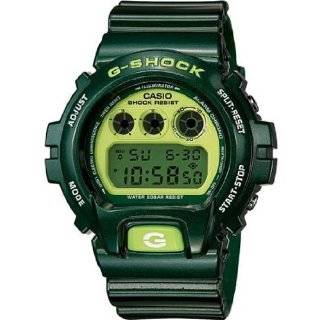 Casio Mens DW6900CC 3 G Shock Metallic Green Digital Sport Watch