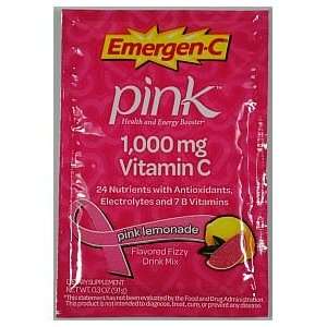 Emergen c® Energy Booster Dietary Supplement   Pink Lemonade (Case of 