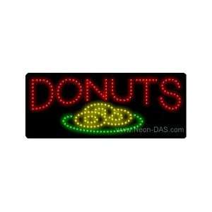  Donuts Outdoor LED Sign 13 x 32