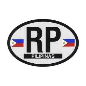  Philippines   Oval Decal Patio, Lawn & Garden