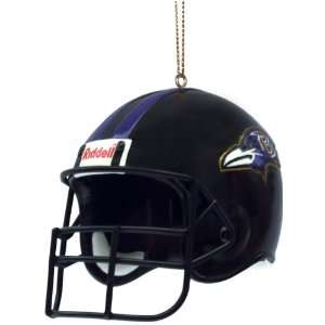   Baltimore Ravens 3 Helmet Ornament Ravens  Kitchen