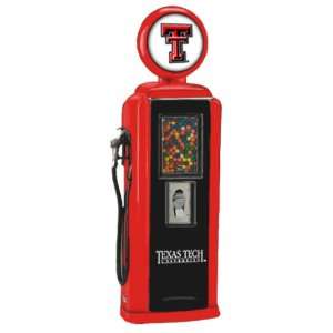  Texas Tech Red Raiders Replica Gas Pump Gumball Machine 