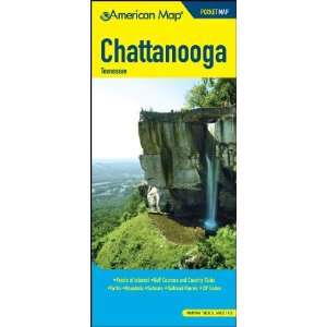  American Map 609730 Chattanooga Tennesse Pocket Map 