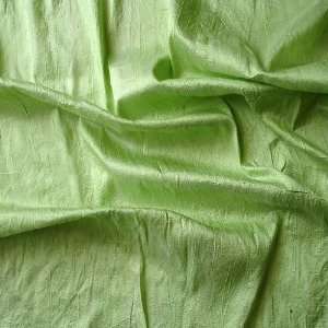  41 Wide Apple Green Silk   100 Percent Pure Silk Dupioni 
