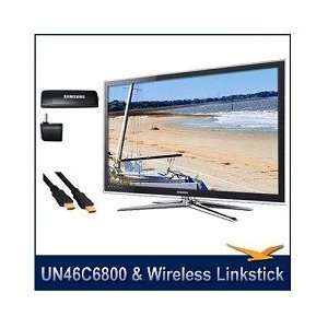 Samsung UN46C6800 46 1080p LED TV, Auto Motion Plus 120 Hz, Internet 