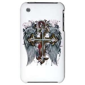  iPhone 3G Hard Case Cross Angel Wings 