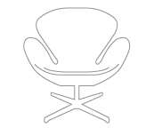 The Swan Chair items in Kardiel MidCentury Modern Furniture store on 