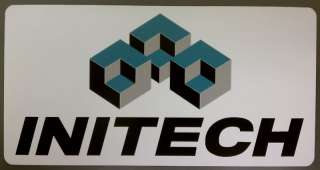 INITECH logo decal sticker Office Space  