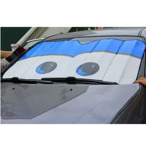 New Disney CARS Window Sun Shade Blind   Blue  