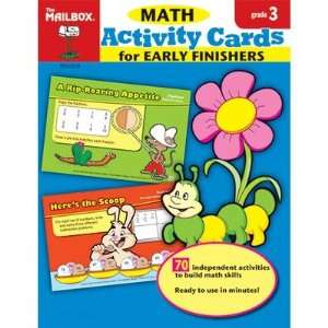   Education Center TEC61218 Math Activity Cards For Early Toys & Games