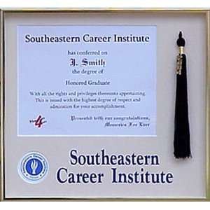 Southeastern Career Institute Diploma Frame  Sports 