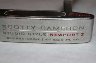 Titleist Scotty Cameron Studio Style Newport 2 Putter 35 Golf Club 